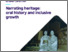 [thumbnail of © Suzanne Joinson 2023. Joinson, S (2023) Narrating Heritage: Oral History and Inclusive Growth. British Council. Available online: doi.org/10.57884/7wxh-hv33]